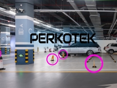 PERKOTEK KP 50 Barrera de Estacionamiento Personal Controlada a Distancia